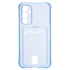 Чехол-накладка - SC276 с картхолдером для "Samsung SM-A546 Galaxy A54" (blue)