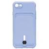 Чехол-накладка - SC304 с картхолдером для "Apple iPhone 7/iPhone 8/iPhone SE 2020" (light violet) (208664)