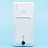 Чехол-накладка - SC304 с картхолдером для "Huawei Honor 10 Lite/P Smart 2019" (white) (208687)