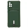 Чехол-накладка - SC304 с картхолдером для "Samsung SM-A515 Galaxy A51 4G" (dark green) (208736)