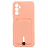 Чехол-накладка - SC304 с картхолдером для "Samsung SM-A145 Galaxy A14 4G/SM-A146 Galaxy A14 5G (MediaTek)" (light pink)