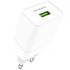 Адаптер Сетевой Borofone BA47A Mighty QC3.0 USB 3A/18W (white)