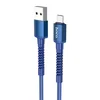Кабель USB - micro USB Hoco X71 Especial  100см 2,4A  (blue)