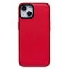 Чехол-накладка - PC084 экокожа для "Apple iPhone 14" (red) (219676)
