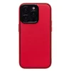 Чехол-накладка - PC084 экокожа для "Apple iPhone 14 Pro" (red) (219681)