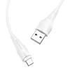 Кабель USB - micro USB Borofone BX18  100см 2,4A  (white)