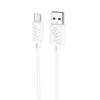 Кабель USB - micro USB Hoco X88  100см 2,4A  (white)