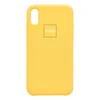 Чехол-накладка [ORG] Soft Touch для "Apple iPhone XR" (yellow)