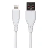 Кабель USB - Apple lightning SKYDOLPHIN S20L  100см 2,4A  (white)