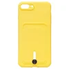 Чехол-накладка - SC304 с картхолдером для "Apple iPhone 7 Plus/iPhone 8 Plus" (yellow) (208674)