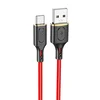 Кабель USB - Type-C Hoco X95 Goldentop  100см 3A  (red)