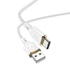Кабель USB - Type-C Hoco X95 Goldentop  100см 3A  (white)