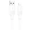 Кабель USB - Apple lightning Hoco X84  100см 2,4A  (white)
