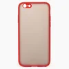 Чехол-накладка - PC041 для "Apple iPhone 6/iPhone 6S" (red/black)