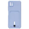 Чехол-накладка - SC304 с картхолдером для "Samsung SM-A226 Galaxy A22s 5G" (light violet) (208724)