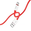 Кабель USB - micro USB Hoco X87 Magic  100см 2,4A  (red)