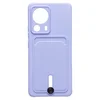 Чехол-накладка - SC304 с картхолдером для "Xiaomi 13 Lite" (light violet) (217996)