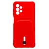 Чехол-накладка - SC304 с картхолдером для "Samsung SM-A047 Galaxy A04s" (red)