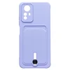 Чехол-накладка - SC304 с картхолдером для "Xiaomi Redmi Note 12S" (dark violet)