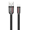 Кабель USB - Apple lightning Hoco U74  120см 2,4A  (black)