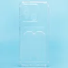 Чехол-накладка - SC276 с картхолдером для "Xiaomi Poco C55/Redmi 12C" (transparent)