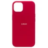 Чехол-накладка ORG Silicone Case SafeMag с анимацией для "Apple iPhone 13" (product red)
