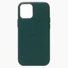 Чехол-накладка ORG SM002 экокожа SafeMag для "Apple iPhone 12/iPhone 12 Pro" (dark green)