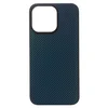 Чехол-накладка - SM009 POSH KEVLAR SafeMag для "Apple iPhone 13 Pro" (blue)