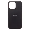Чехол-накладка ORG SM002 экокожа SafeMag для "Apple iPhone 15 Pro Max" (black)