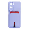 Чехол-накладка - SC304 с картхолдером для "Huawei Honor 90 lite" (light violet) (225728)