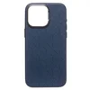 Чехол-накладка - SM089 SafeMag экокожа  для "Apple iPhone 15 Pro Max" (blue)