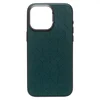 Чехол-накладка - SM089 SafeMag экокожа  для "Apple iPhone 15 Pro Max" (green)