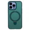 Чехол-накладка - SM088 SafeMag  для "Apple iPhone 13 Pro" (dark green)