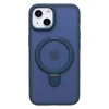 Чехол-накладка - SM088 SafeMag  для "Apple iPhone 14" (dark blue)