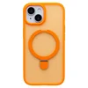 Чехол-накладка - SM088 SafeMag  для "Apple iPhone 15" (orange)