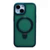 Чехол-накладка - SM088 SafeMag  для "Apple iPhone 15" (dark green)