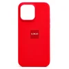 Чехол-накладка ORG Silicone Case SafeMag с анимацией для "Apple iPhone 14 Pro Max" (product red)