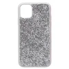 Чехол-накладка - PC071 POSH SHINE для "Apple iPhone 11" россыпь кристаллов (silver)