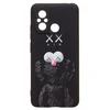 Чехол-накладка Luxo Creative для "Xiaomi Redmi 12C/Poco C55" (088) (black) (226124)