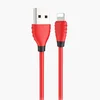 Кабель USB - Apple lightning Hoco X27 Excellent (повр. уп)  120см 2,4A  (red)
