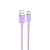 Кабель USB - Type-C Borofone BX90  100см 3A  (purple)