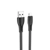 Кабель USB - Apple lightning Borofone BX85  100см 2,4A  (black)
