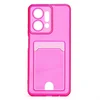 Чехол-накладка - SC336 с картхолдером для "Honor X7a Plus" (pink)