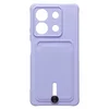 Чехол-накладка - SC304 с картхолдером для "Xiaomi Redmi Note 13 5G Global" (light violet)
