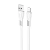 Кабель USB - Apple lightning Hoco X40 Noah Charging (повр. уп)  100см 2,4A  (white)
