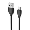 Кабель USB - micro USB Borofone BX19 (повр. уп)  100см 2,4A  (black)