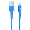 Кабель USB - micro USB Hoco X30 Star  120см 2A  (blue)