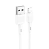 Кабель USB - Apple lightning Hoco X83  100см 2,4A  (white)