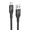 Кабель USB - Type-C Hoco X72 Creator  100см 3A  (black)