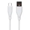 Кабель USB - Type-C SKYDOLPHIN S20T  100см 2,4A  (white)